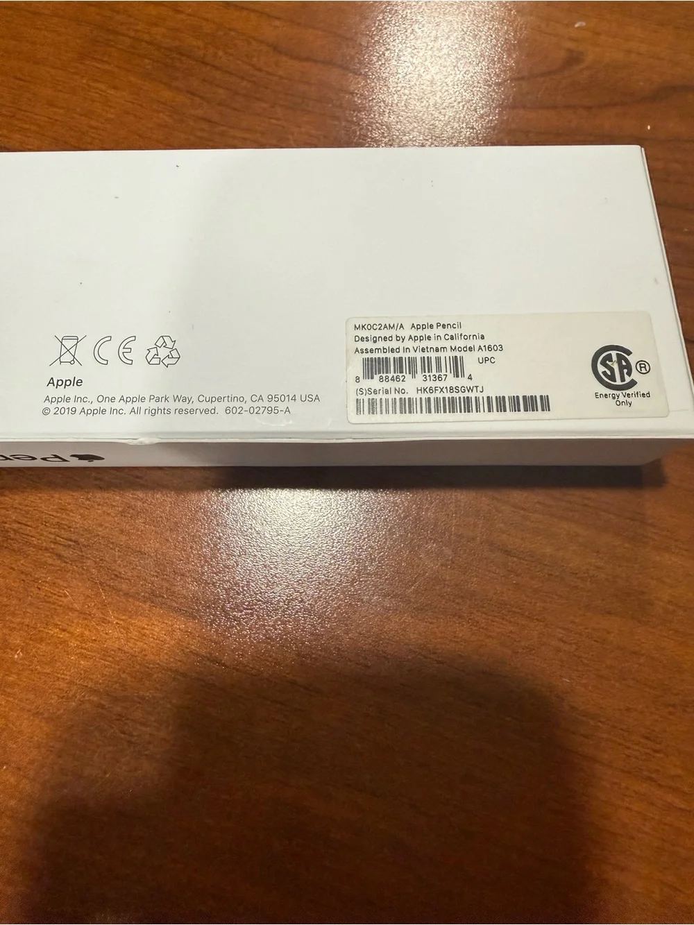 Apple Pencil White 1st Gen